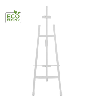 Staffelei aus Holz Weiß - Live 01