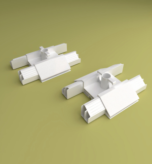 Strebenhalter PIXLIP GO - Oberseite Strebenhalter PIXLIP GO - Oberseite