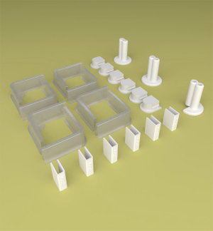 Verbinderset PIXLIP GO - vollständiges Set im Überblick Verbinderset PIXLIP GO - vollständiges Set im Überblick