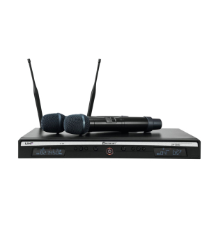 RELACART UR-222D 2-Kanal-UHF-System 823-832 + 863-865 MHz