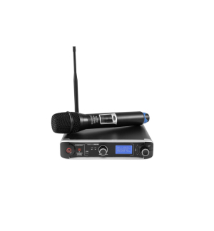 OMNITRONIC UHF-301 1-Kanal-Funkmikrofonsystem 823-832/863-865MHz