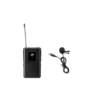 OMNITRONIC UHF-E Serie Taschensender 518.7MHz + Lavaliermikrofon