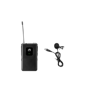 OMNITRONIC UHF-E Serie Taschensender 525.3MHz + Lavaliermikrofon