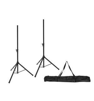 OMNITRONIC Set 2x M-3 Boxenhochständer + Tragetasche