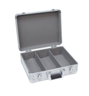 ROADINGER CD-Case ALU Digital-Booking abgerundet sil