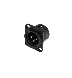NEUTRIK XLR Einbaustecker 3pol NC3MDL-1-BAG