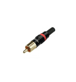 HICON Cinch Stecker HI-CM03-RED