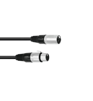 OMNITRONIC XLR Kabel 5pol 0,5m sw