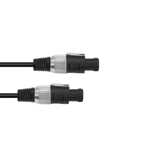 OMNITRONIC Lautsprecherkabel Speaker 2x1,5 5m sw