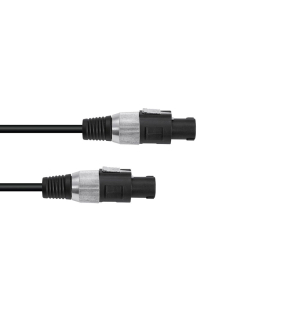 OMNITRONIC Lautsprecherkabel Speaker 2x2,5 10m sw