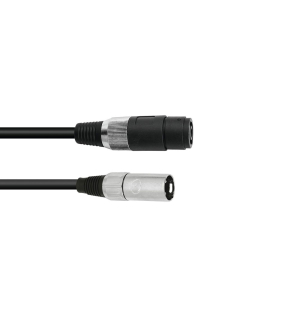 OMNITRONIC Adapterkabel Speaker(F)/XLR(M) 1m sw