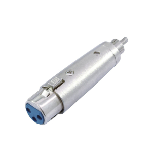 OMNITRONIC Adapter Cinch(M)/XLR(F)