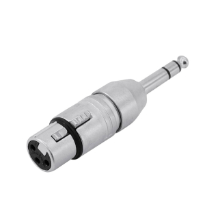 NEUTRIK Adapter XLR(F)/Klinke(M) stereo NA3FP