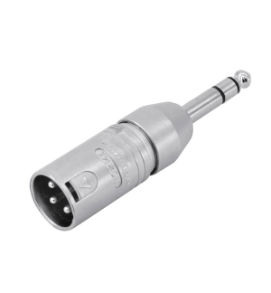 NEUTRIK Adapter XLR(M)/6,35 Klinke stereo NA3MP
