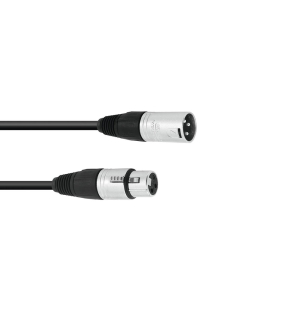 SOMMER CABLE XLR Kabel 3pol 6m sw Neutrik