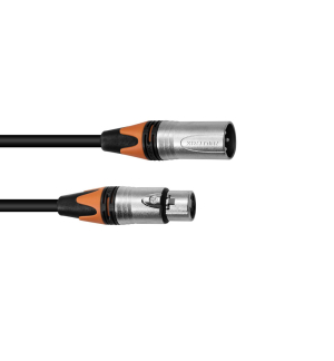 PSSO XLR Kabel COL 3pol 3m sw Neutrik