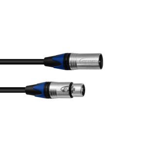 PSSO XLR Kabel COL 3pol 5m sw Neutrik