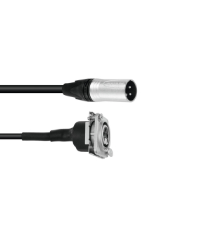 PSSO Patch Kabel XLR(M)/XLR(F) EB 1m sw