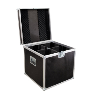 ROADINGER Flightcase 4x PAR-64 Spot lang