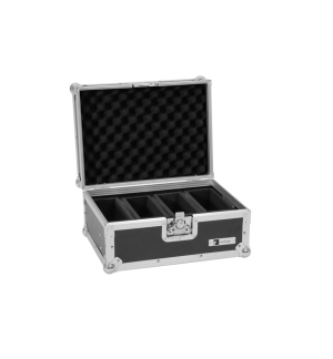 ROADINGER Flightcase EC-4AC 4x AKKU Flat Light Serie