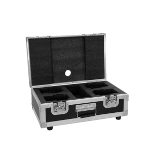 ROADINGER Flightcase 4x AKKU Dot 1 RGB/WW QuickDMX