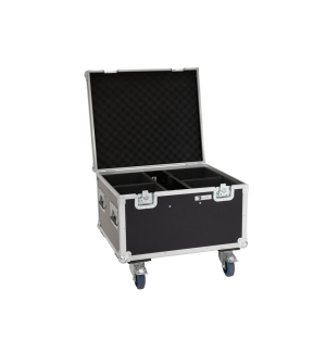 ROADINGER Flightcase 4x LED IP PAR 7x8W QCL/7x9W SCL mit Rollen