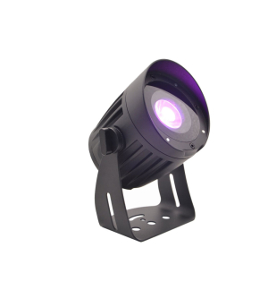 EUROLITE LED Outdoor Spot 15W RGBW QuickDMX mit Erdspieß
