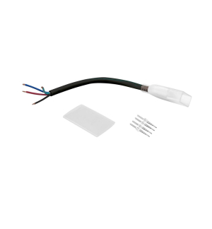 EUROLITE LED Neon Flex 230V Slim RGB Anschlusskabel mit offenen Enden