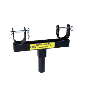 BLOCK AND BLOCK AM3502 Traversenadapter 35mm Aufnahme male