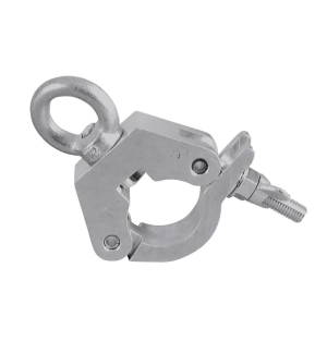 EUROLITE TPC-31 Klammer mit Öse, silber