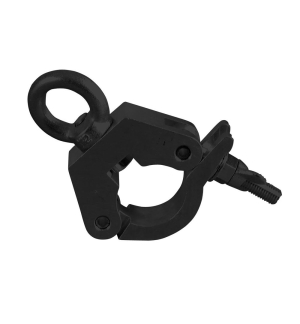 EUROLITE TPC-31S Klammer mit Öse, schwarz