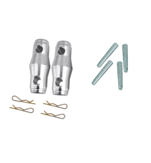 ALUTRUSS BILOCK BQ-2 Satz Konus/Zapfen/Splint