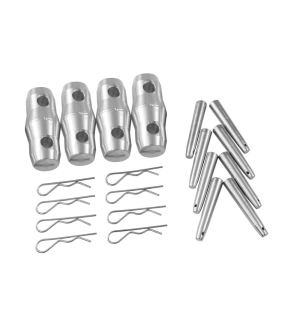 ALUTRUSS QUADLOCK QL-ET Satz Konus/Zapfen/Splint