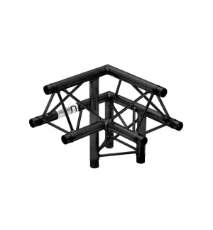 ALUTRUSS DECOLOCK DQ3-SPAL31 3-Weg Ecke 90° sw