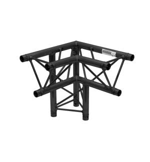 ALUTRUSS DECOLOCK DQ3-SPAL34 3-Weg Ecke 90° sw