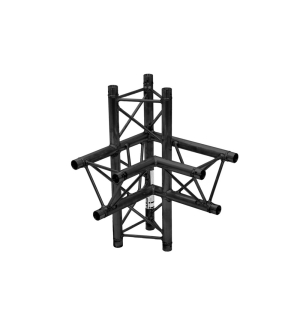 ALUTRUSS DECOLOCK DQ3-SPAC44 4-Weg Ecke links sw