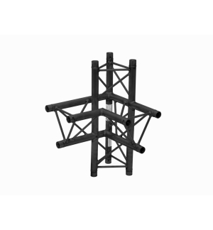 ALUTRUSS DECOLOCK DQ3-SPAC45 4-Weg Ecke rechts sw