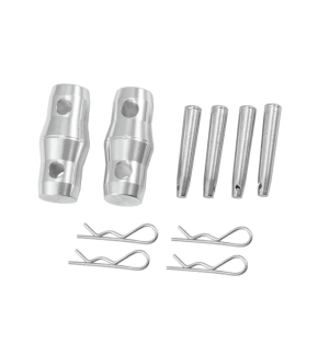 ALUTRUSS BILOCK E-GL22 Satz Verb.konus/Zapfen/Spl.