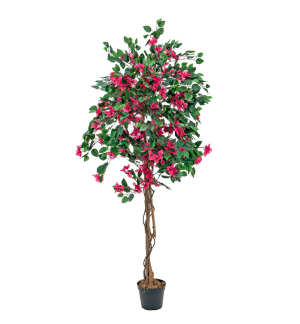 EUROPALMS Bougainvillea, Kunstpflanze, rosa, 180cm