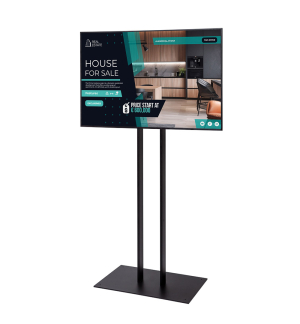Digitales Schaufenster-Display mit Samsung-Bildschirm Digitales Schaufenster-Display mit Samsung-Bildschirm