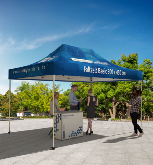 Faltzelt Basic 300 x 450 cm