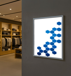 LED-Leuchtrahmen einseitig LED-Leuchtrahmen einseitig