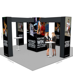 Messestand Faltdisplay Pop-Up MODULAR 121 Messestand Faltdisplay Pop-Up MODULAR 121