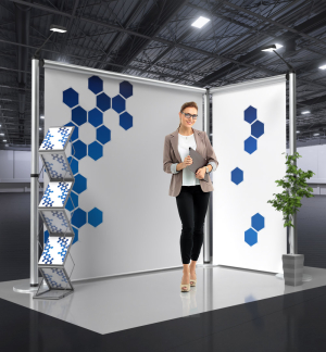 Messestand Roll-Up Modular L1 Form