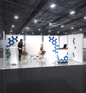 Messestand Roll-Up Modular U3 Form Messestand Roll-Up Modular U3 Form