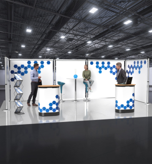 Messestand Roll-Up Modular U4 Form Messestand Roll-Up Modular U4 Form