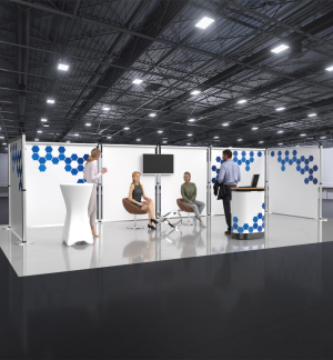 Messestand Roll-Up Modular U6 Form Messestand Roll-Up Modular U6 Form