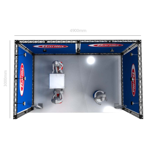 Messestand Traverse U3 Form