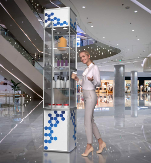 Messewand Vitrine Messewand Vitrine