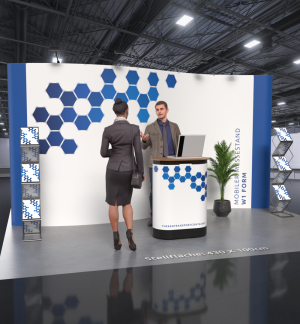Mobiler Messestand W1 Form